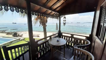 Wooden Cottage Sea Front | View from room