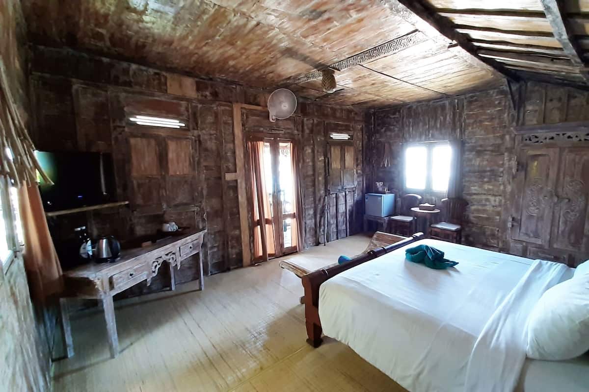 Ropa de cama de alta calidad y minibar