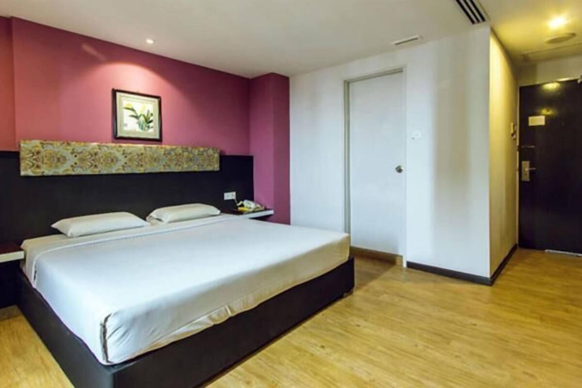 Minibar, desk, iron/ironing board (on request)