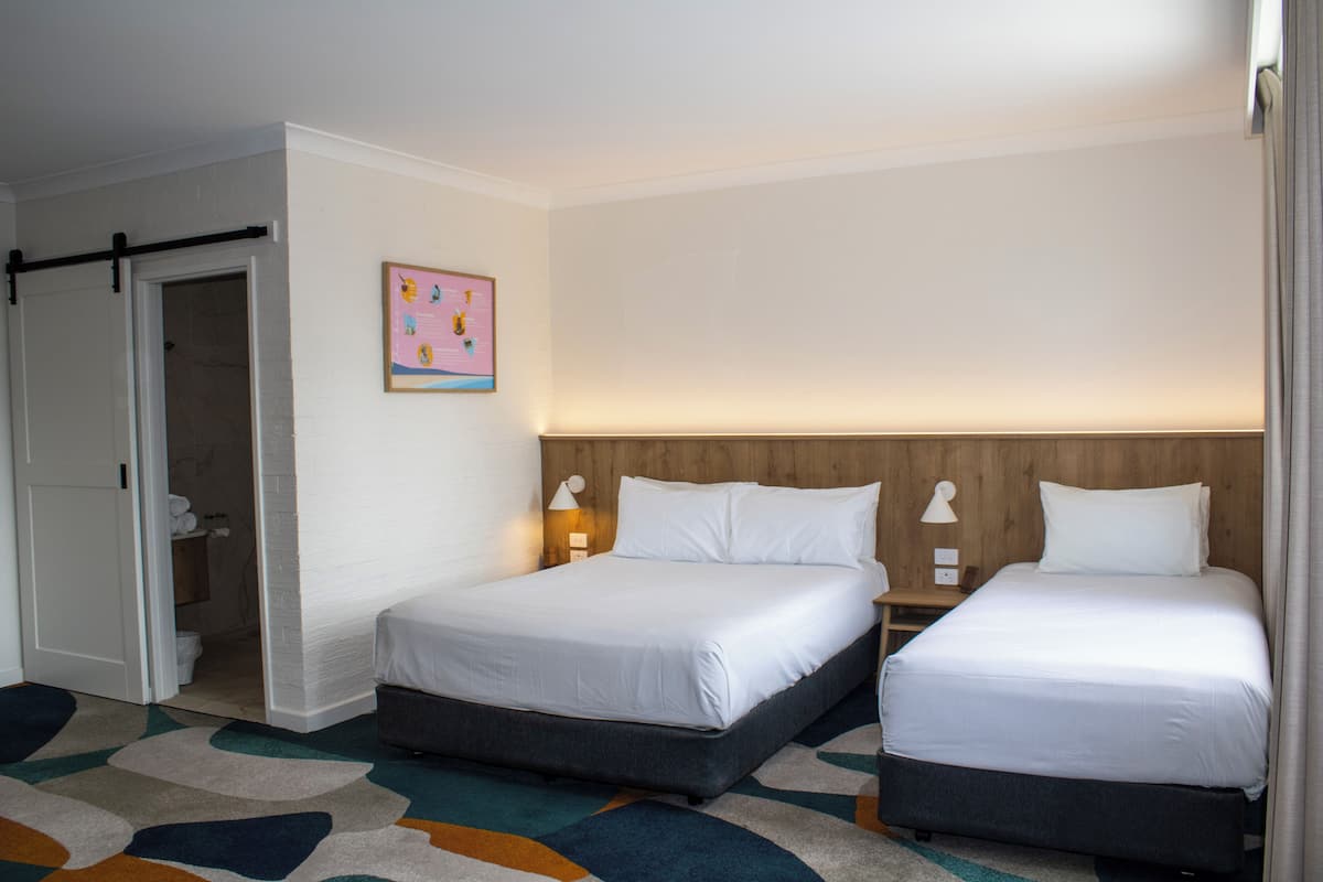 1 quarto, escrivaninha, cortinas blackout, Wi-Fi de cortesia