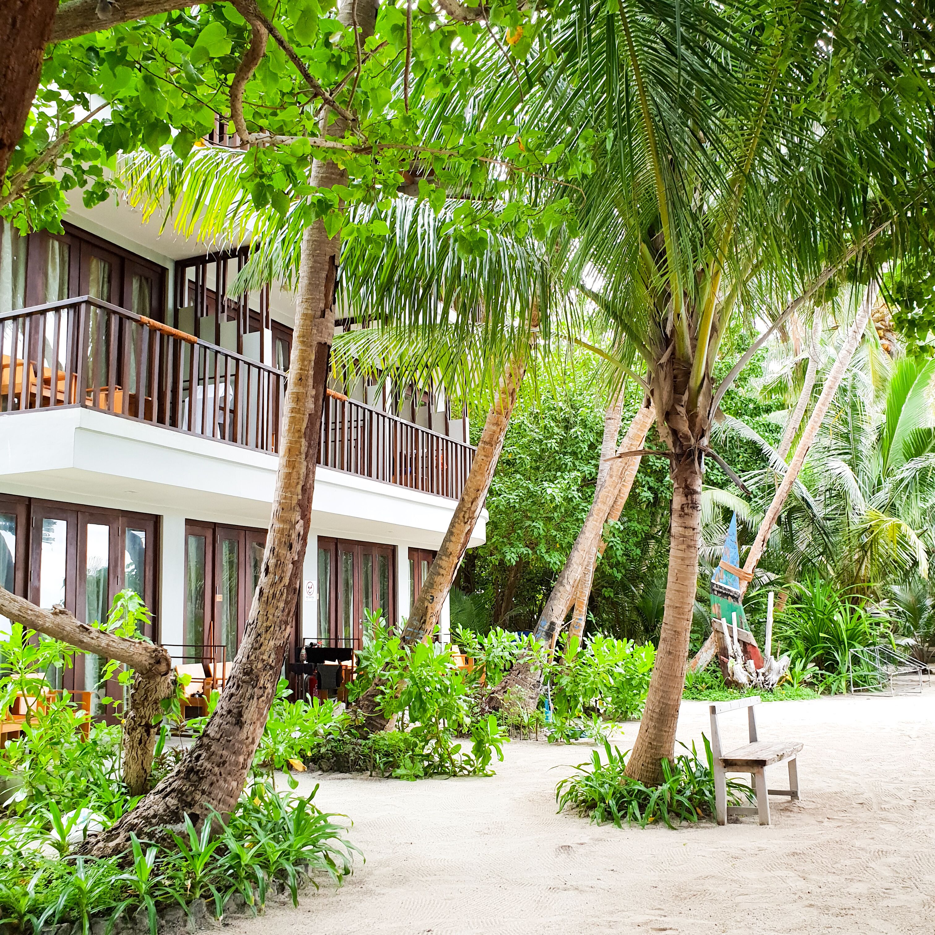 Façade de l’hébergement