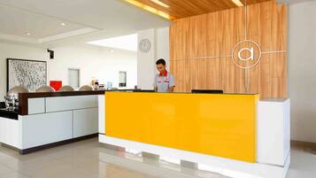 Check-in/check-out kiosk