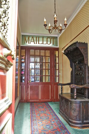 Interior entrance