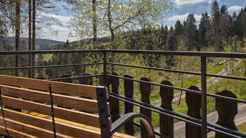 Großes Doppelzimmer | Blick vom Balkon