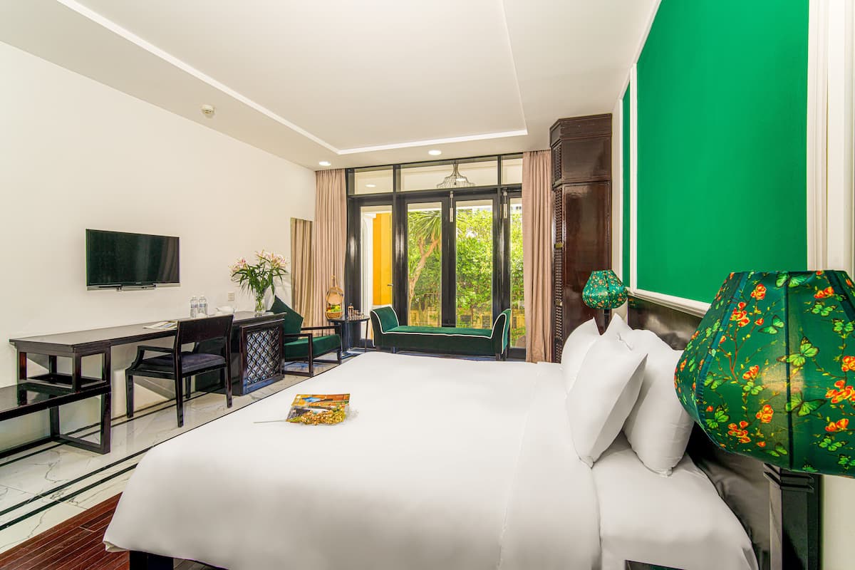 Deluxe-Doppelzimmer, Gartenblick