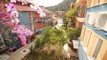 Uitzicht vanuit accommodatie