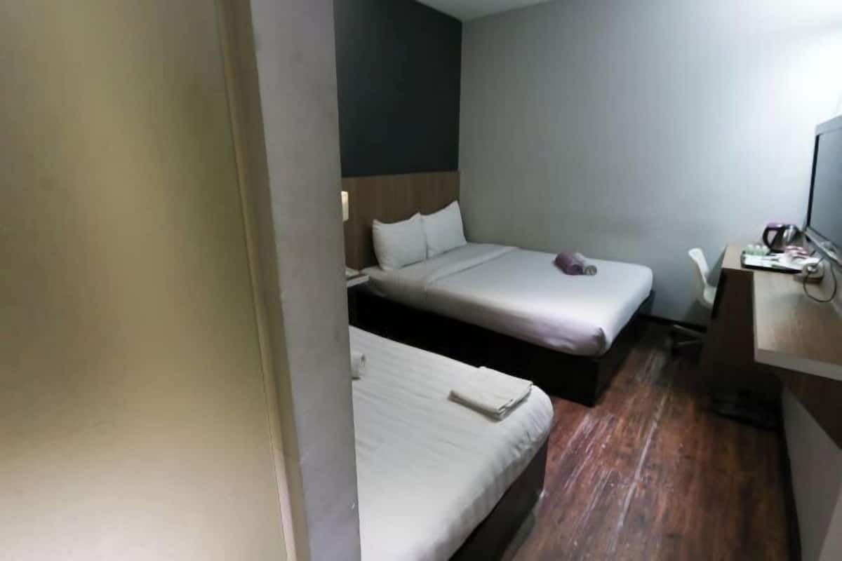 Desk, iron/ironing board, free WiFi, bed sheets