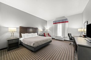 Habitación, 1 cama de matrimonio grande, accesible para personas con discapacidad, no fumadores | Cortinas opacas y sistema de insonorización