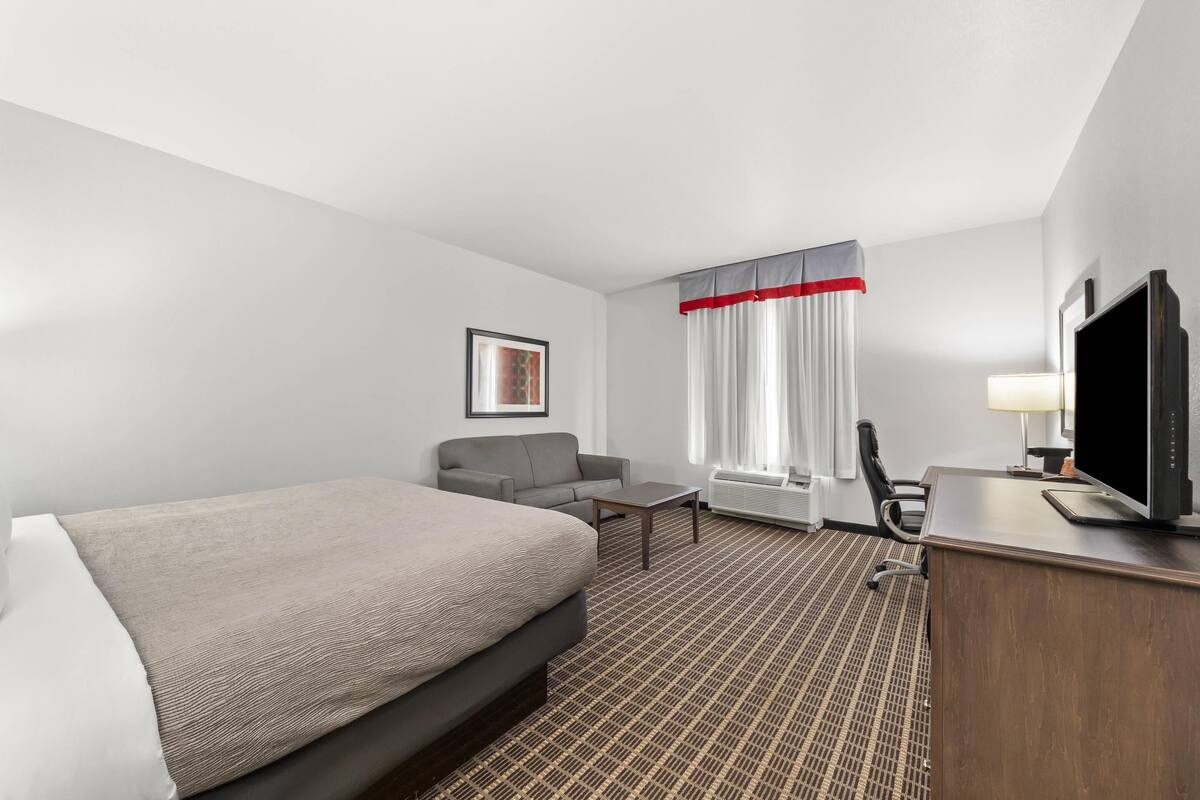 Chambre Standard, 1 très grand lit, non-fumeurs | Rideaux occultants, chambres insonorisées, fer et planche à repasser