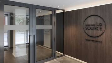 Entrée de l’hébergement