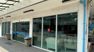 Façade de l’hébergement