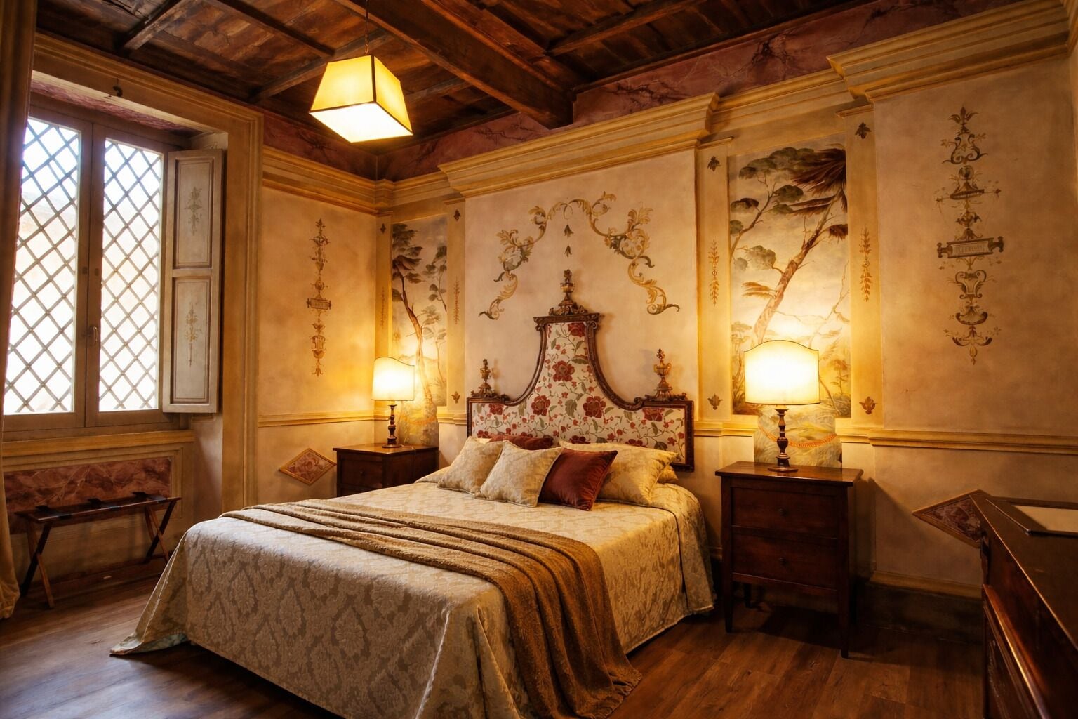 Skrivebord, strykejern/-brett, wi-fi (inkludert) og sengetøy