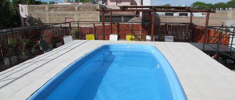 Seasonal outdoor pool