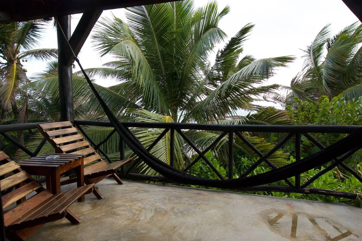 Room, 1 King Bed, Beachfront | Terrace/patio