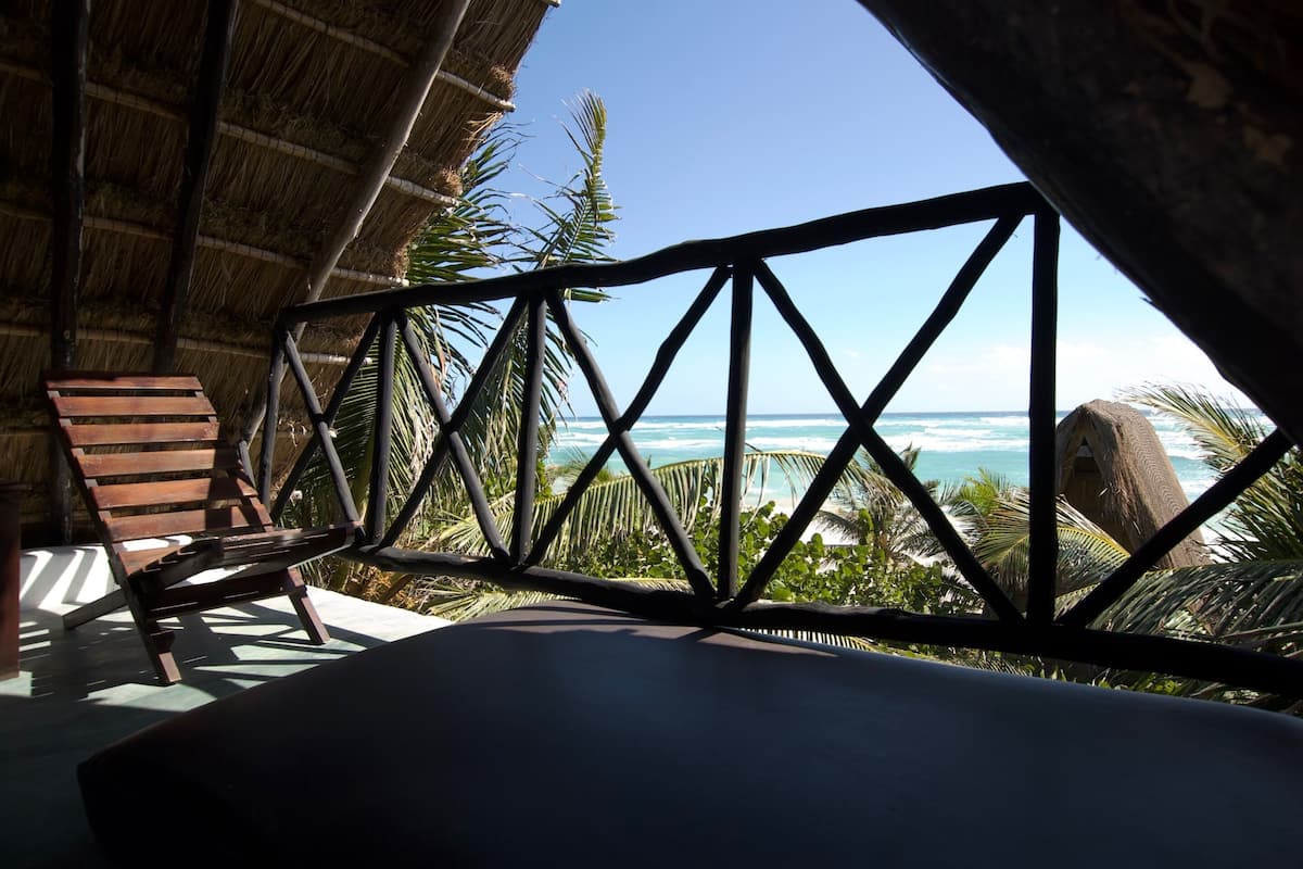 Chambre, vue plage | Terrasse/Patio
