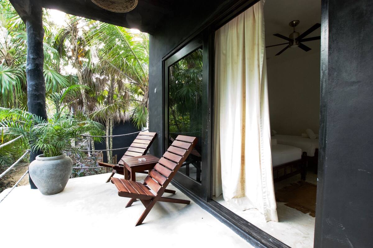 Standard Room, 2 Double Beds | View from room