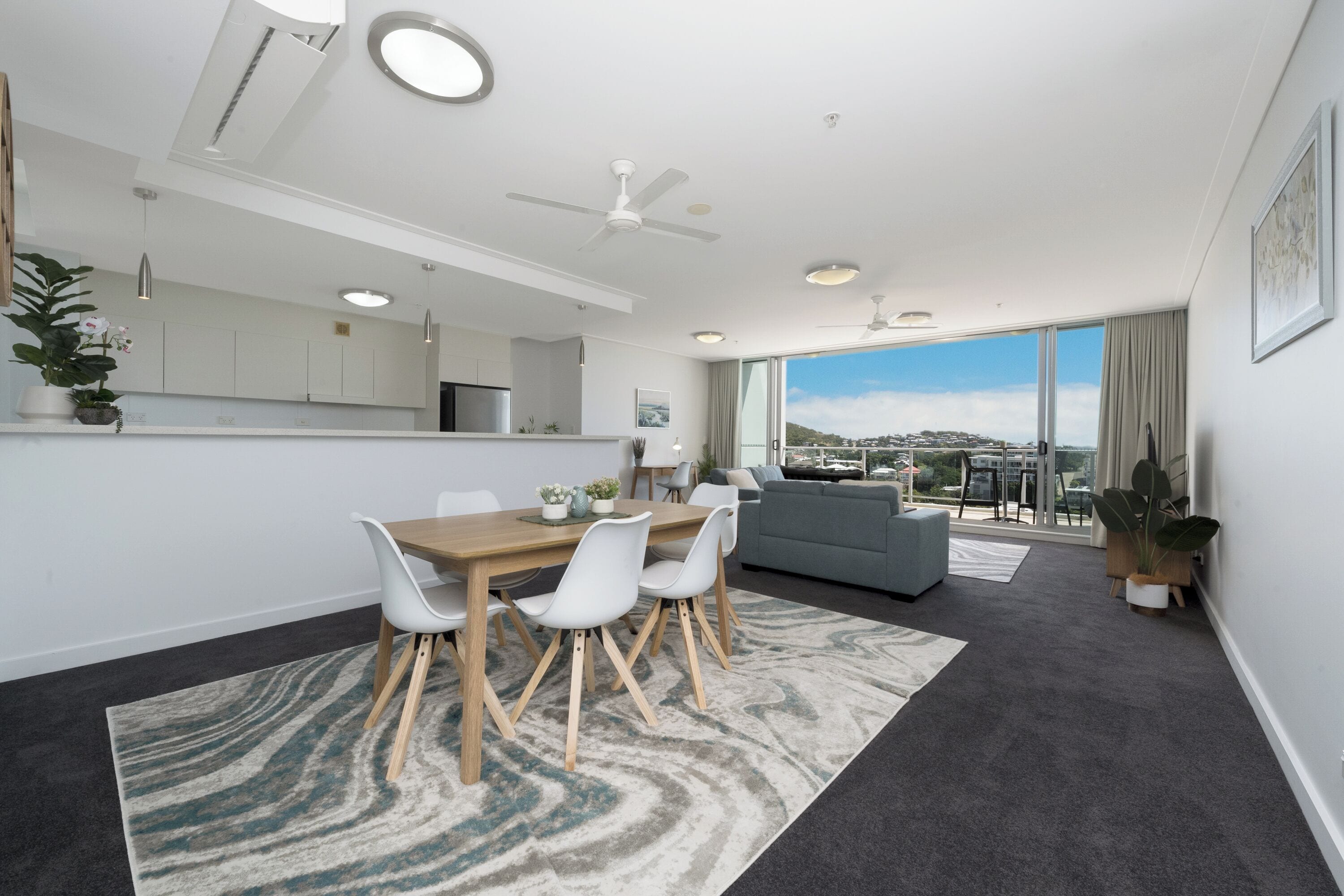 Apartment, 2 Bedrooms | Living area | 49-inch flat-screen TV with digital channels