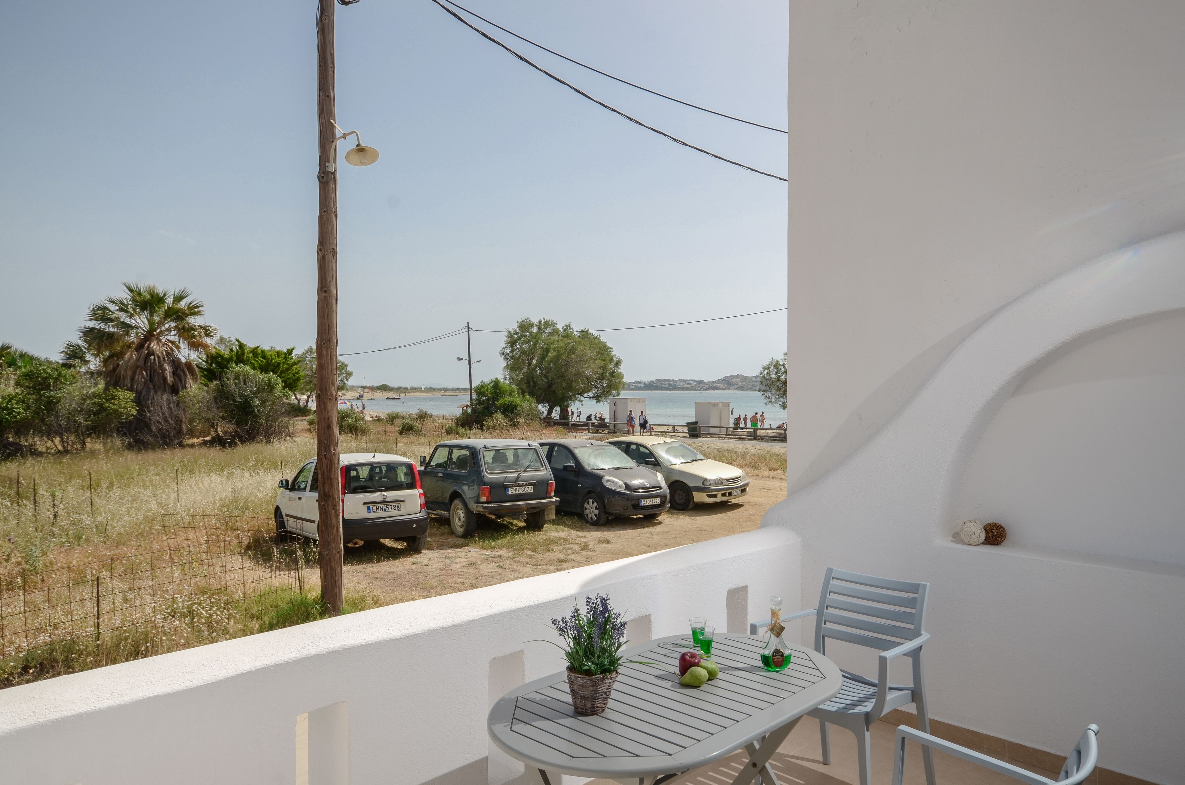 Vue sur la plage/l’océan