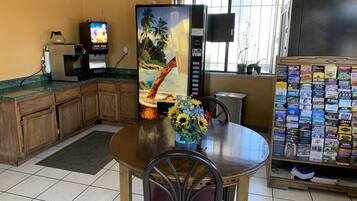 Free daily on-the-go breakfast