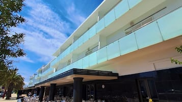 Façade de l’hébergement