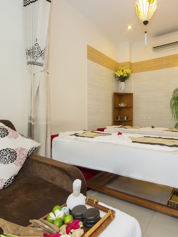 Espace de soins pour les couples, soins corporels