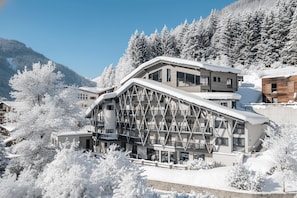 Façade de l’hébergement