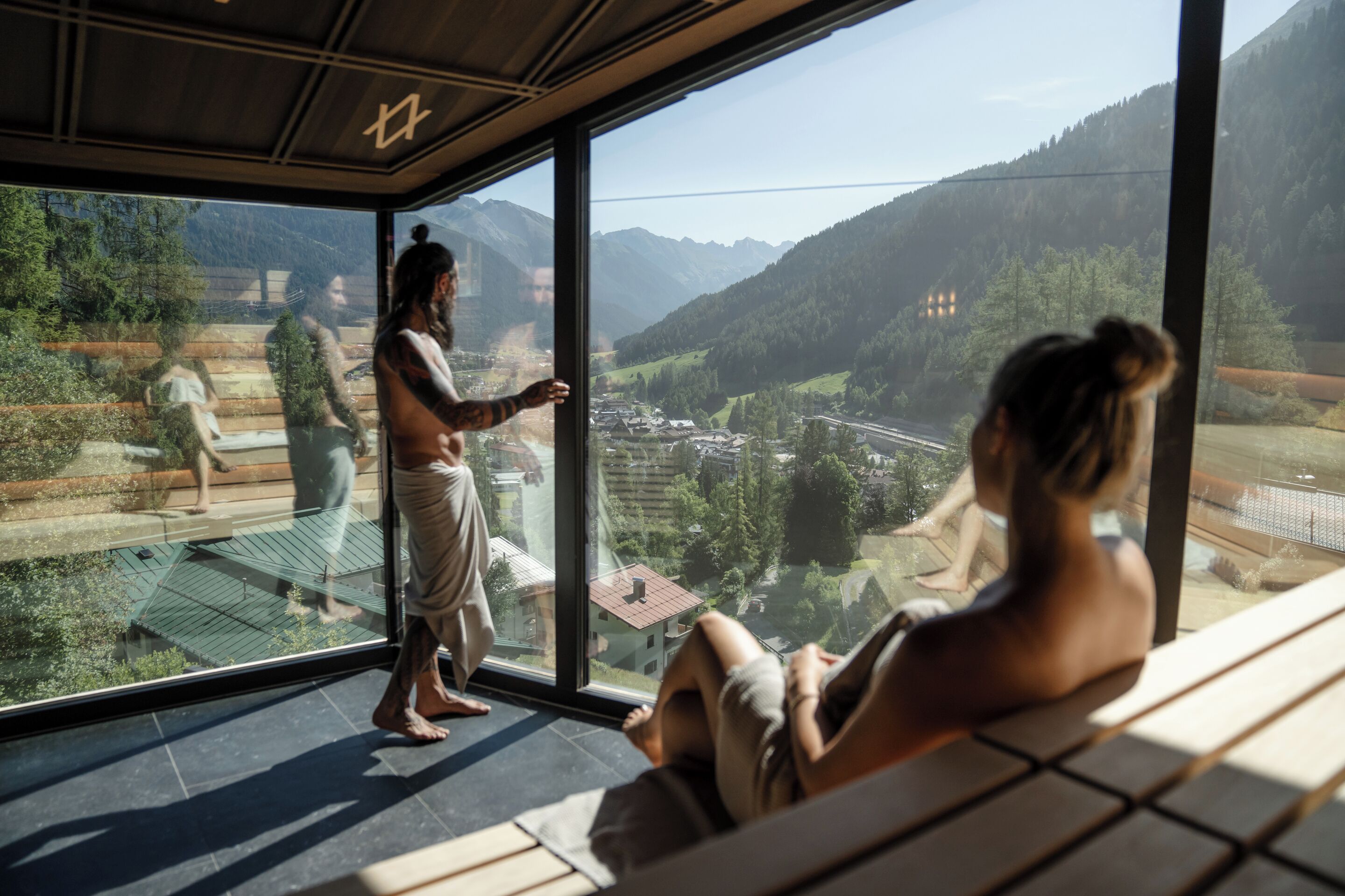 Sauna, steam room, sports massages, massages