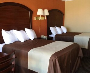 Gratis Wi-Fi, sengetøj, vækkeur