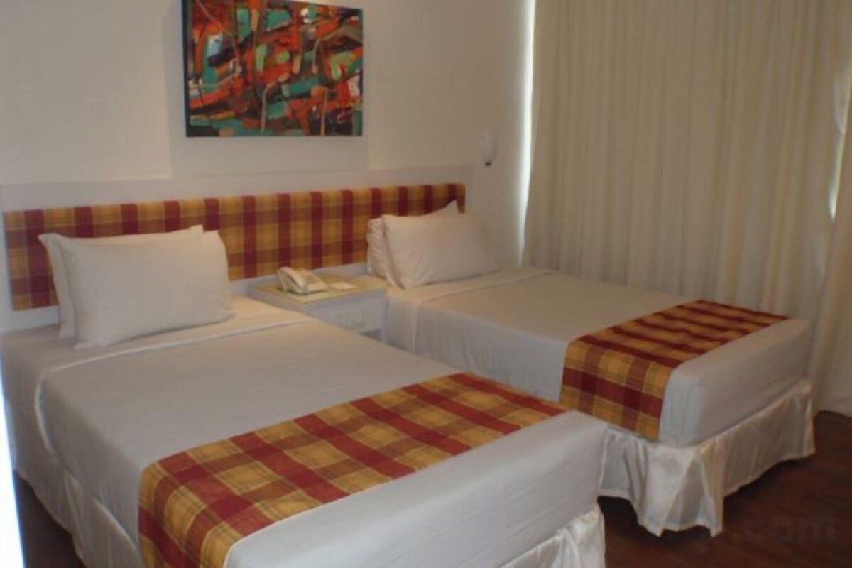 Minibar, escritorio, wifi gratis y ropa de cama