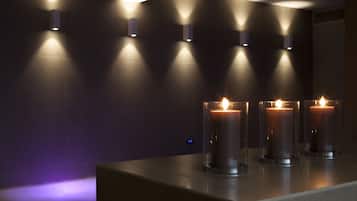 Turkish bath, body treatments, facials, massages