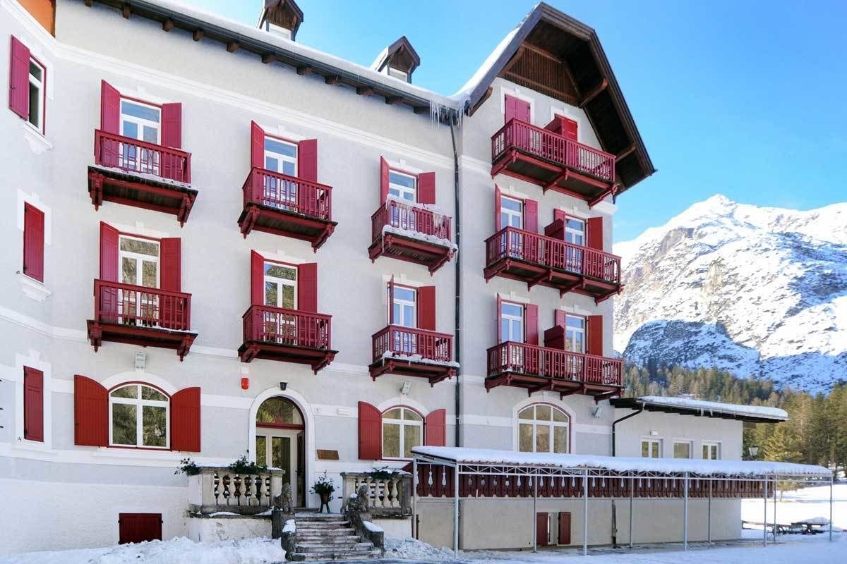Fassade der Unterkunft