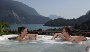 Terrace/patio - Hotel Olympia (Molveno)