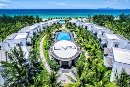 Área da propriedade. Melia Danang Beach Resort