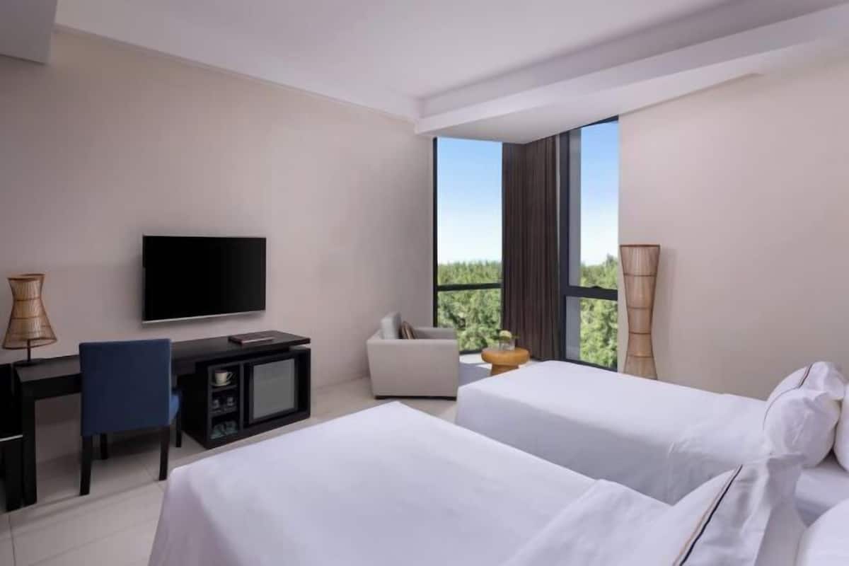 2 Schlafzimmer, hochwertige Bettwaren, Minibar, Zimmersafe