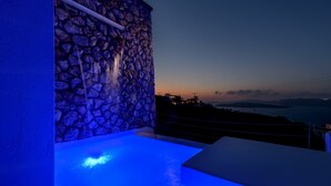Suite – honeymoon, sjøutsikt (private plunge pool) | Terrasse/patio