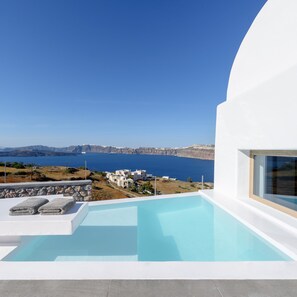 View from room - Earino Suites and Villas (Santorini)