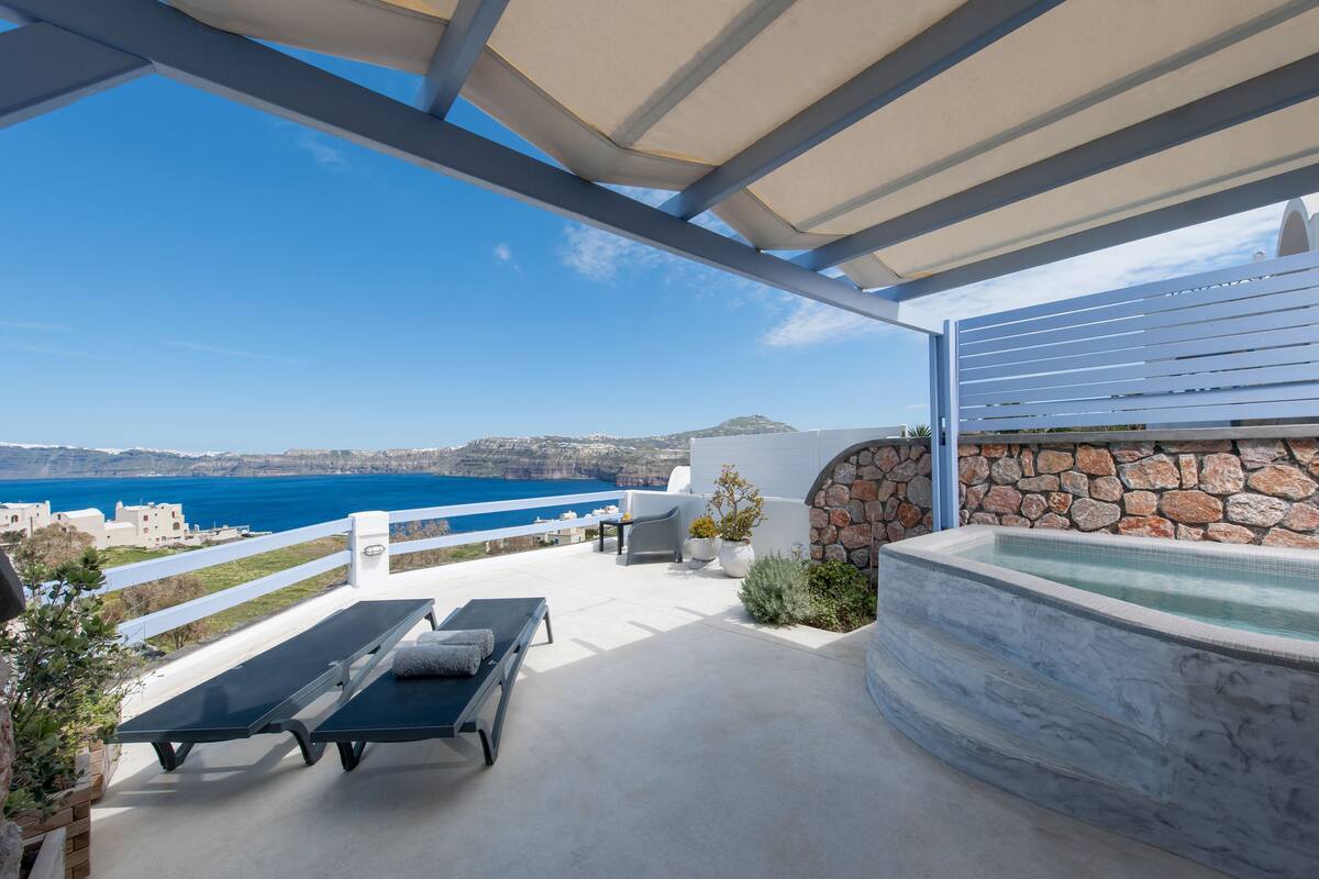 Premium-Suite, Meerblick (private plunge pool) | Whirlwanne