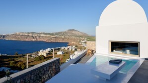 Suite – president, sjøutsikt (private plunge pool) | Utsikt fra rommet