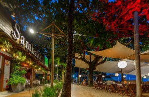 Front of property – evening/night