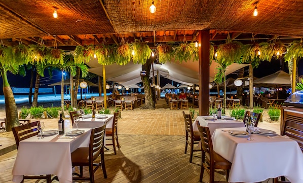 Mediterranean cuisine, sea views
