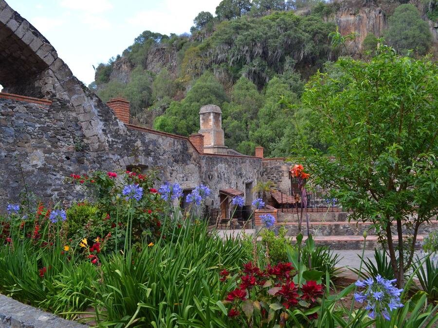 Uitzicht vanuit accommodatie