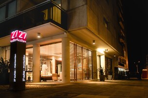 Front of property - evening/night