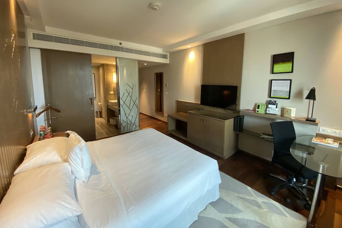 1 habitación, minibar, caja de seguridad en la habitación y escritorio