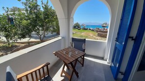 Romantic Double Room, Sea View | Beach/ocean view - Agia Anna Hotel (Naxos)
