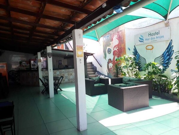 Façade de l’hébergement