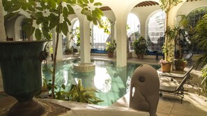 Indoor pool, outdoor pool
