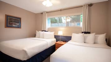 1 bedroom, premium bedding, individually furnished, laptop workspace