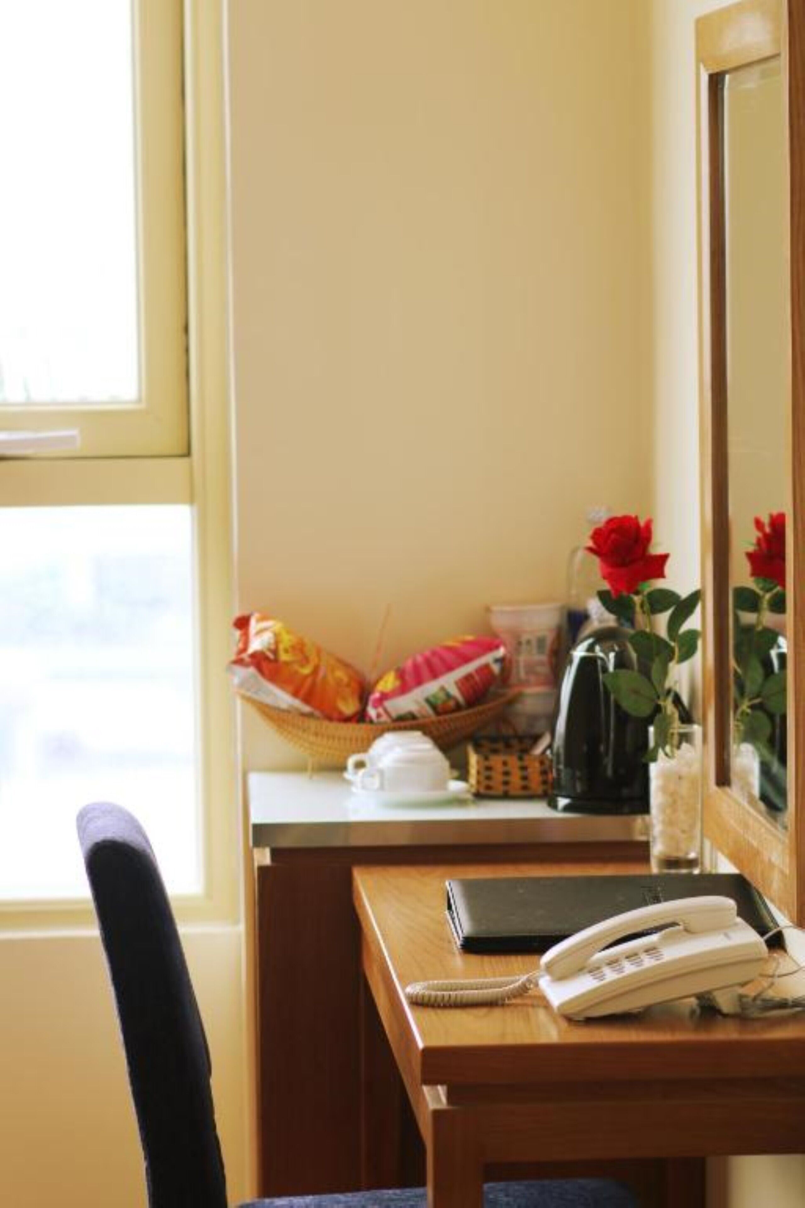 deluxe twin room with partial sea view | room amenity