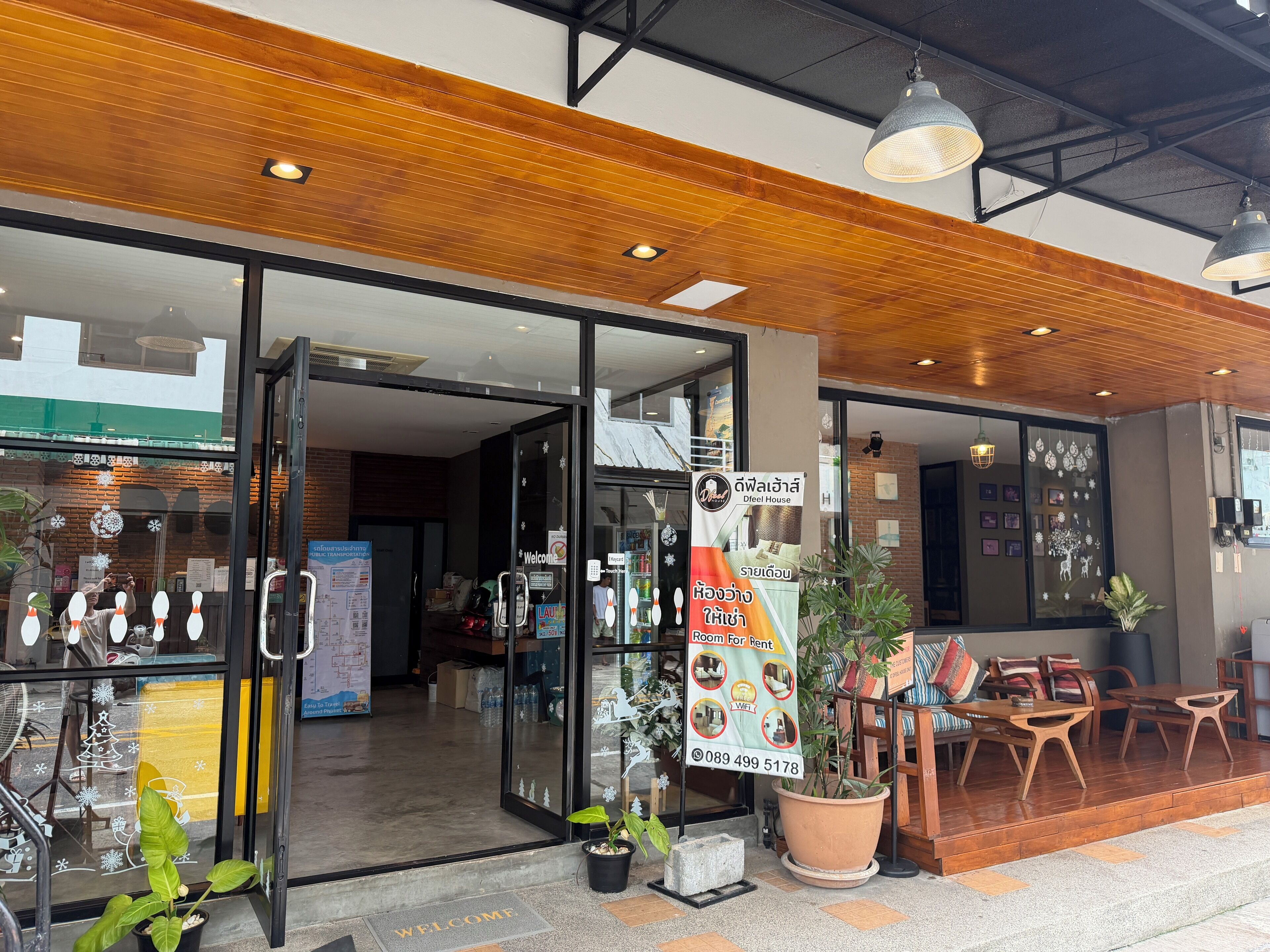 Fachada da propriedade