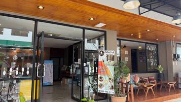 Voorkant van accommodatie